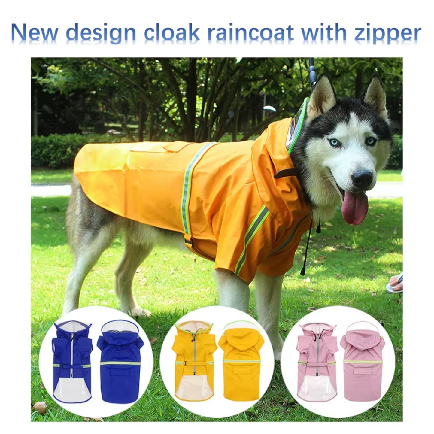Giant Waterproof Large Dog Hoodies Dog Apparel