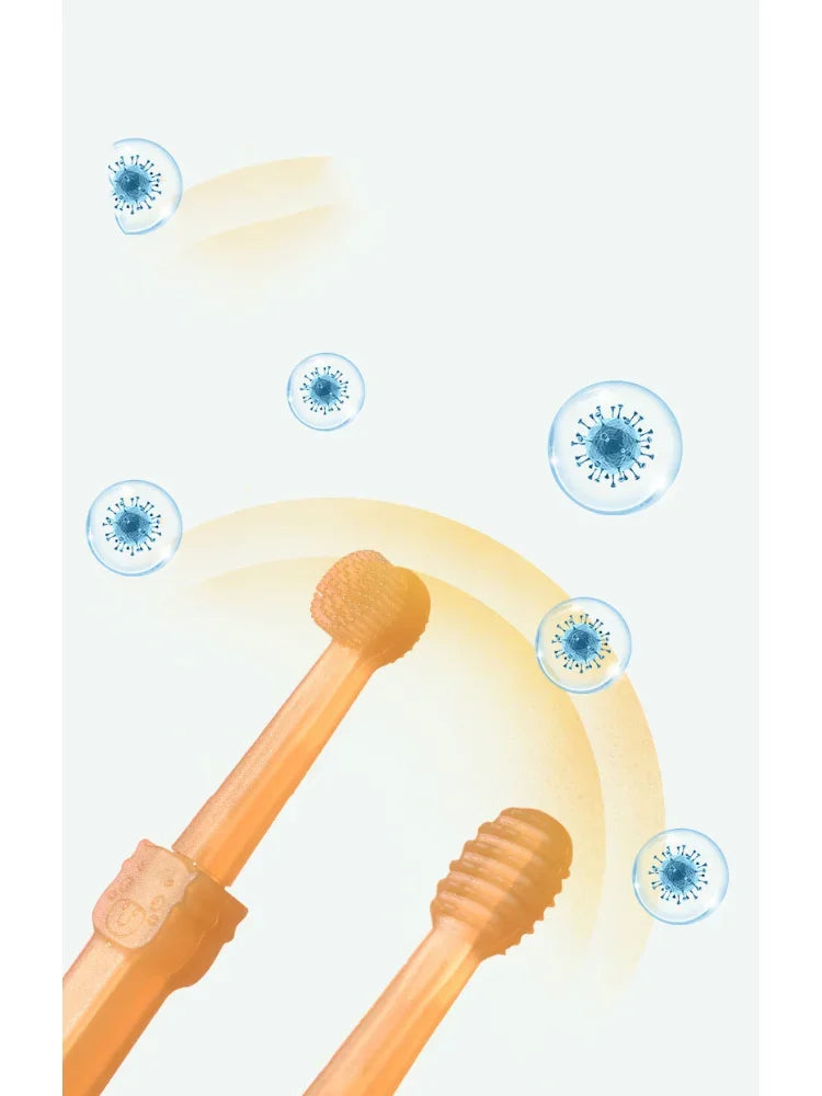 Teeth Whitening Soft Silicone Pet Toothbrush