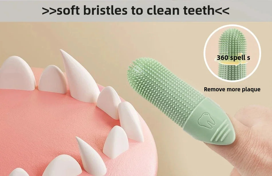 Finger Toothbrush for Dogs
