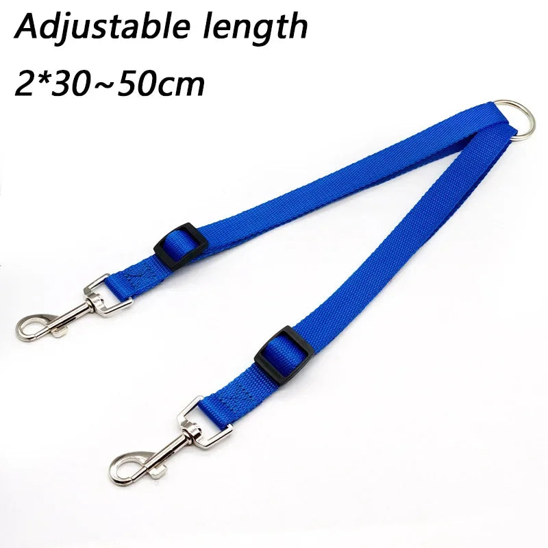 Adjustable Double Coupler Dog Leash