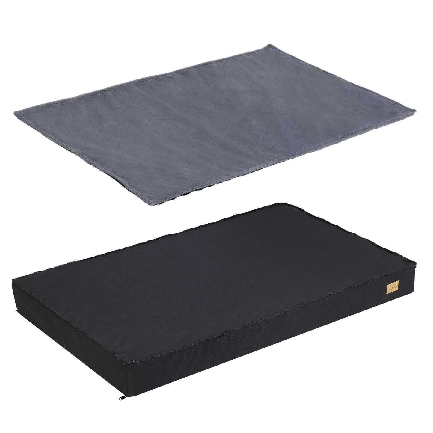 Orthopedic Dog Bed Waterproof Lining, and Non-Slip Bottom, Machine Washable