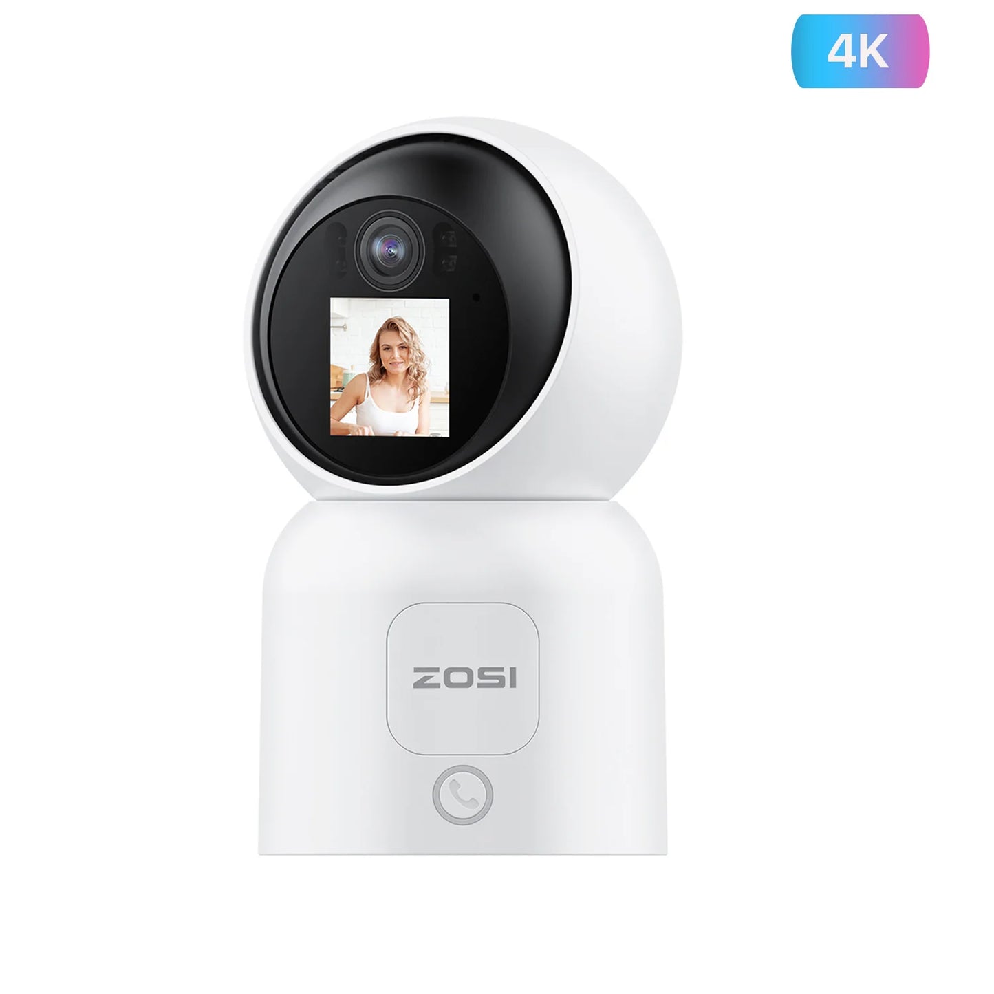 Security Camera WIFI Surveillance Camera 2-Way Video Pet Monitor