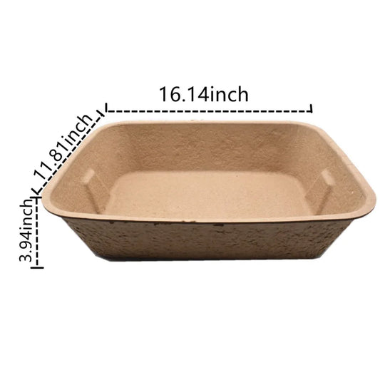 5 Pack Disposable Litter Box Trays