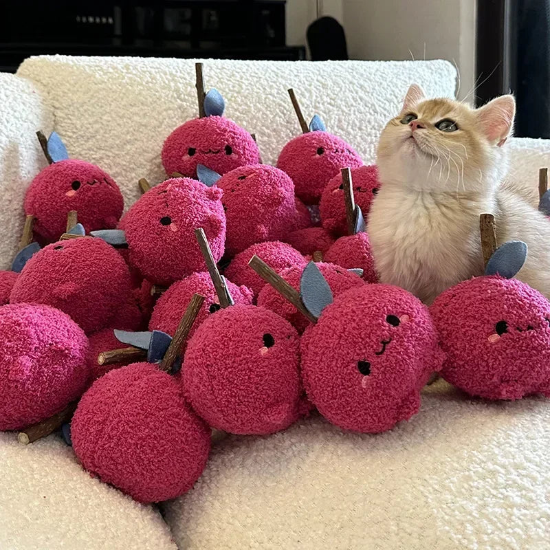 Interactive Plush Cat Toy