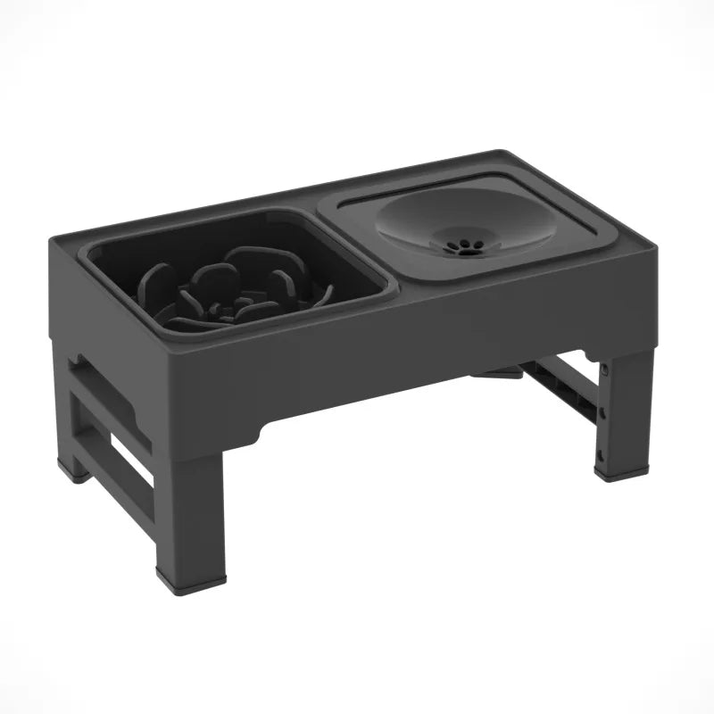 Adjustable 3 in1 Stainless Steel Slow Feeder