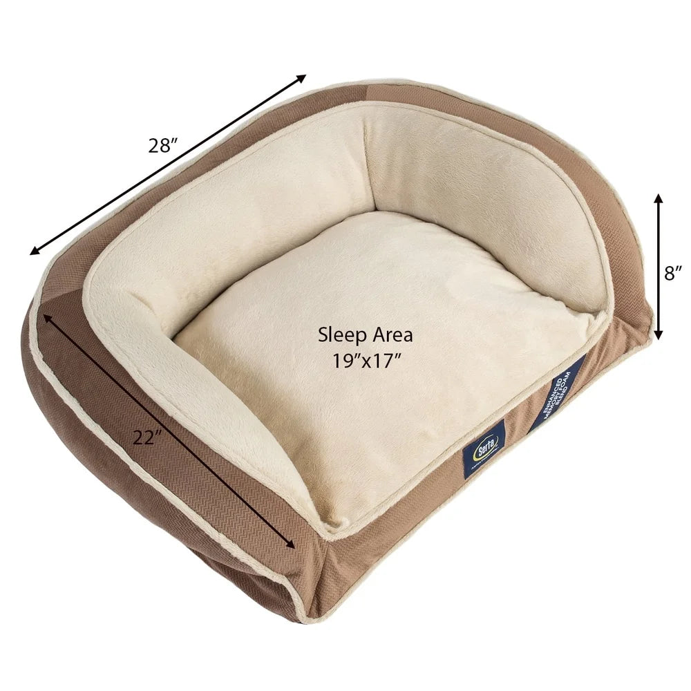 Orthopedic Couch Bed with Machine Washable Cover