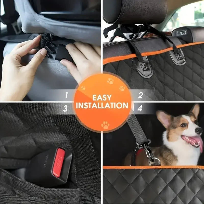 100% Waterproof Scratch Proof Nonslip Durable Soft Back Seat Cover