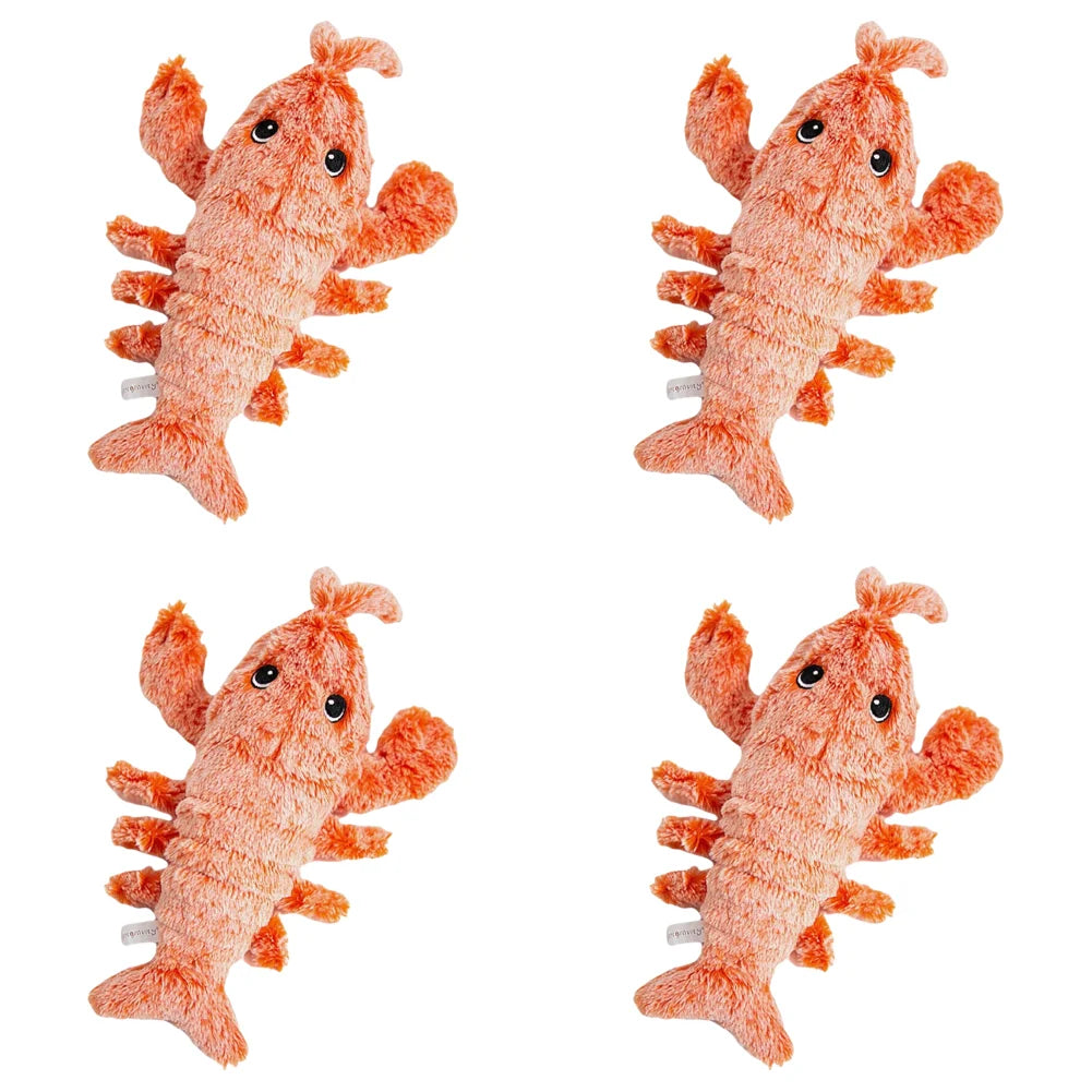 Interactive Dog Plush Toy with Squeaker