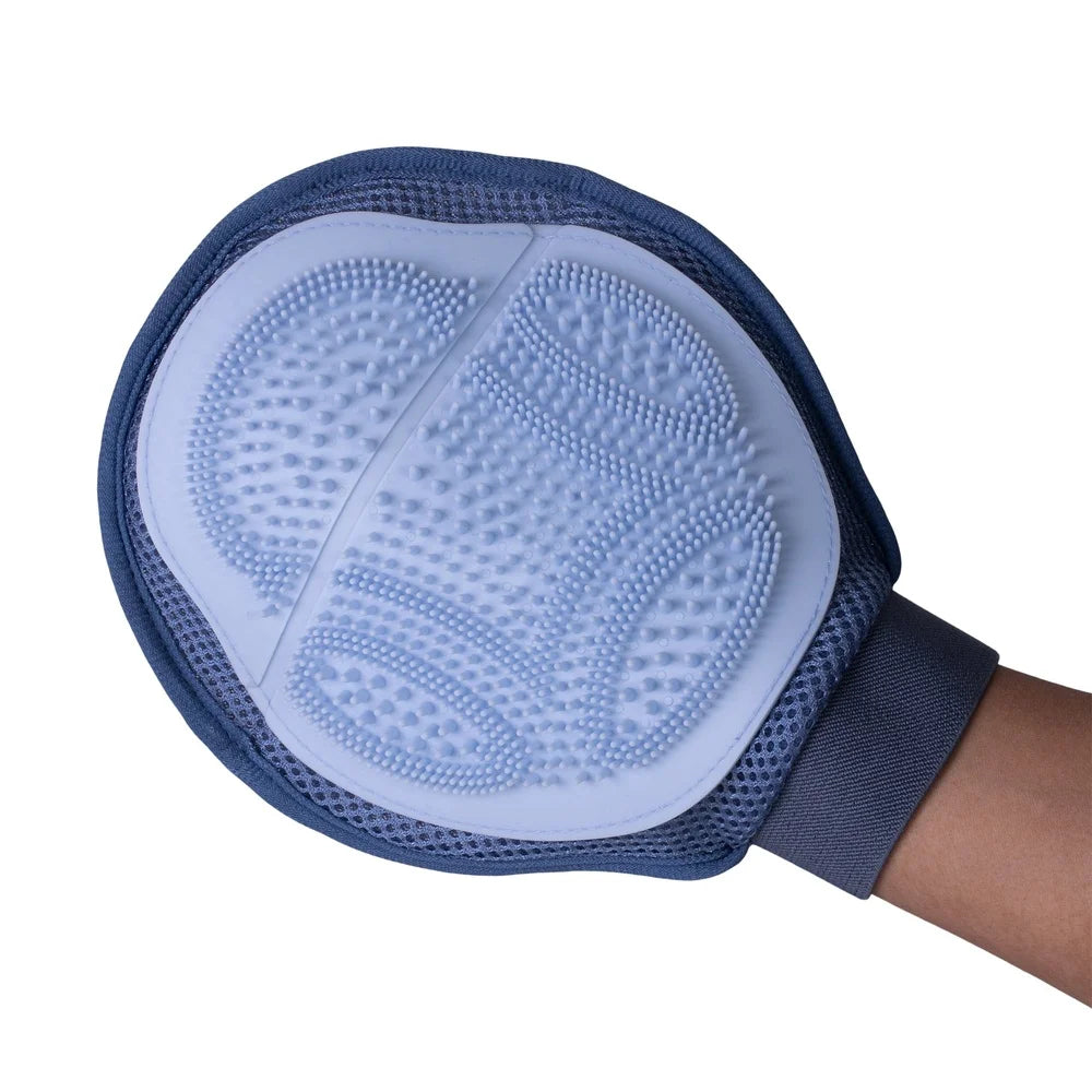 Dual Function Dog Grooming Glove/ Hair Removal Tool Wet Dry Usage