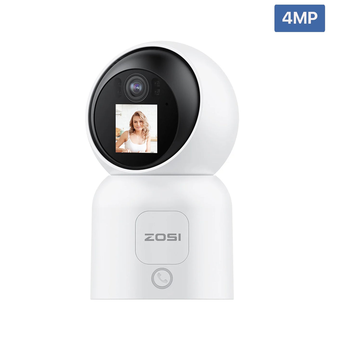 Security Camera WIFI Surveillance Camera 2-Way Video Pet Monitor