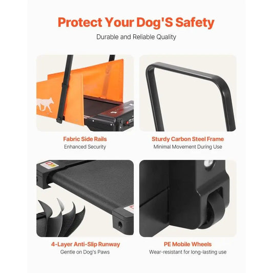 Electric Dog Treadmill for medium Dogs Supports Up To 200 lbs