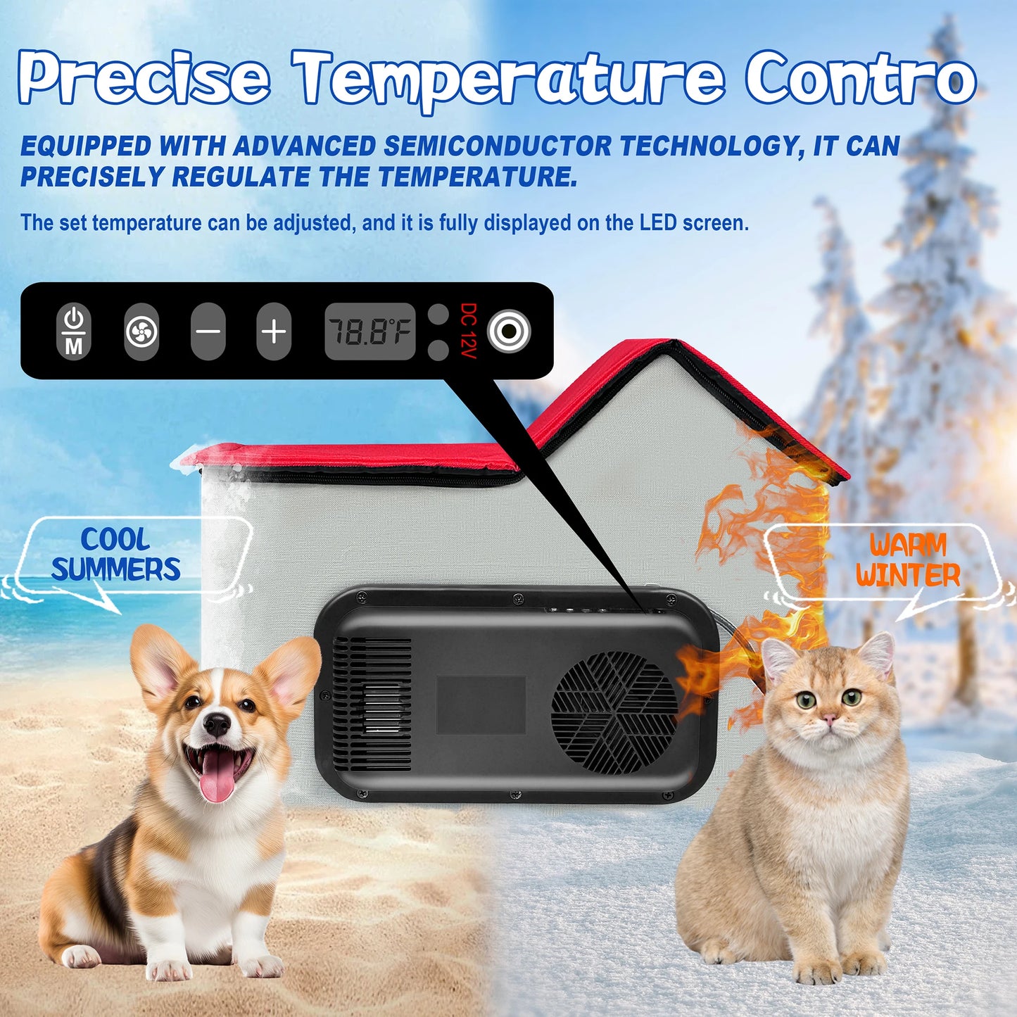 Smart Pet AC House