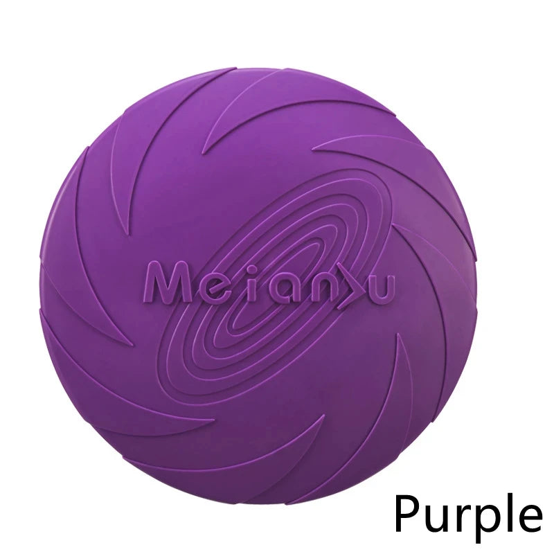 Silicone Bite Resistant Flying Disc Dog Toy