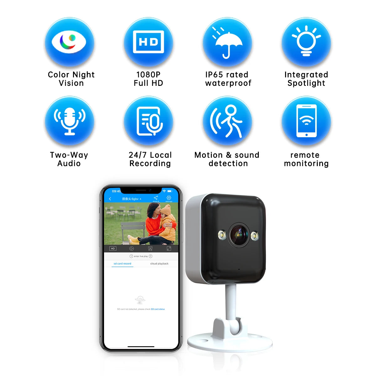 Two Way Audio Video Surveillance