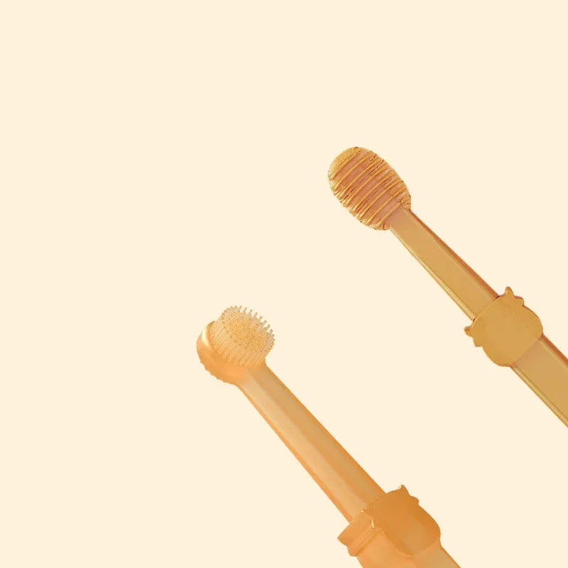 Teeth Whitening Soft Silicone Pet Toothbrush