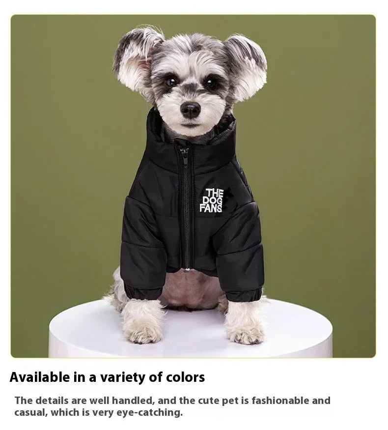 Autumn and Winter Thickened Warm Dog Coat