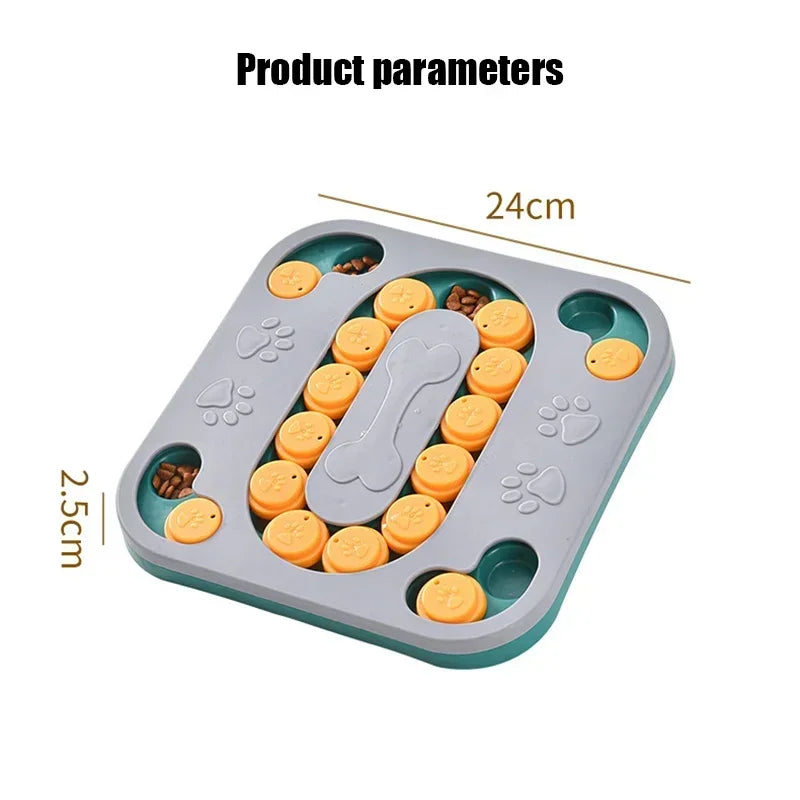 Interactive IQ Training Puzzle Slow Feeder Toys
