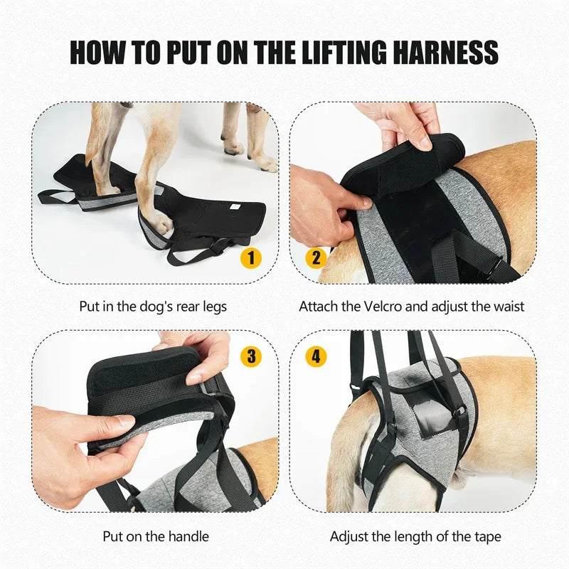 Adjustable Lift Harness for Large Dogs