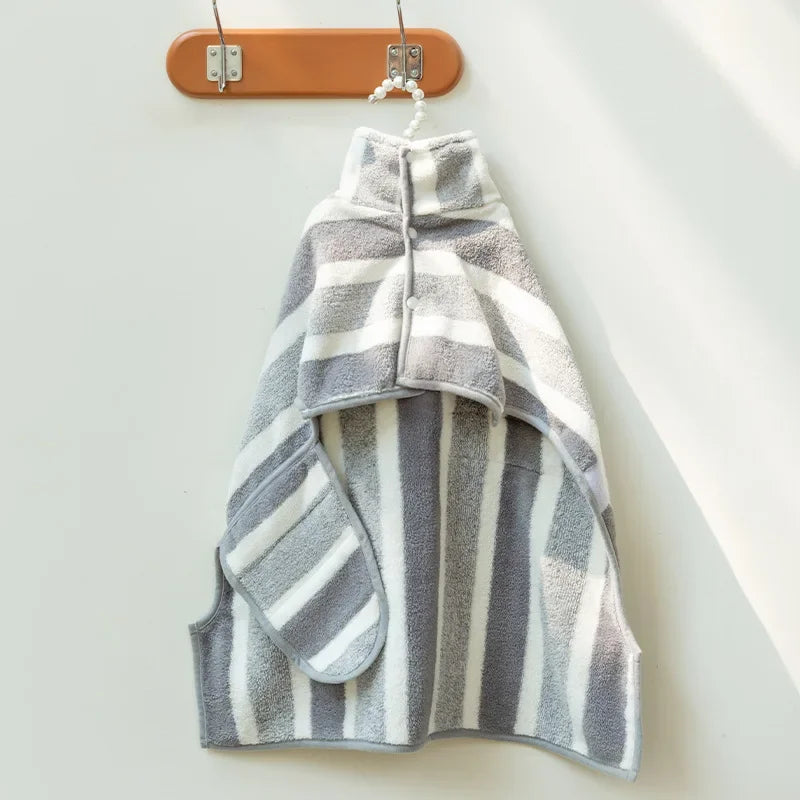 Ultra-Absorbent Drying Bathrobe