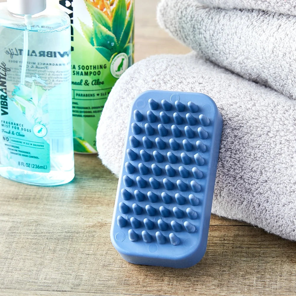 Single Sided Washing Shampooing Massaging Grooming Brush