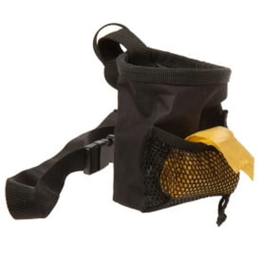 Adjustable Secure Drawstring Closure Mesh Pocket Pet Treat Bag