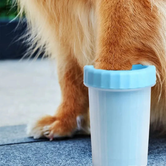 Portable Paw Cleaner Cup for Dogs & Cats - Compact, Durable Mud & Dirt Remover Tool - Lightweight, Travel-Friendly Grooming