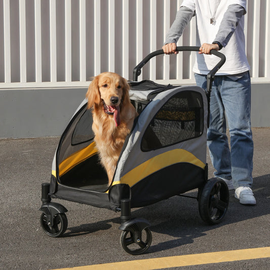 Portable Foldable Breathable Dog Stroller