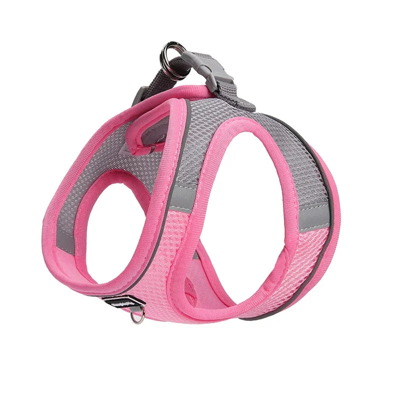 Adjustable Harness Leash Set for Small Dogs