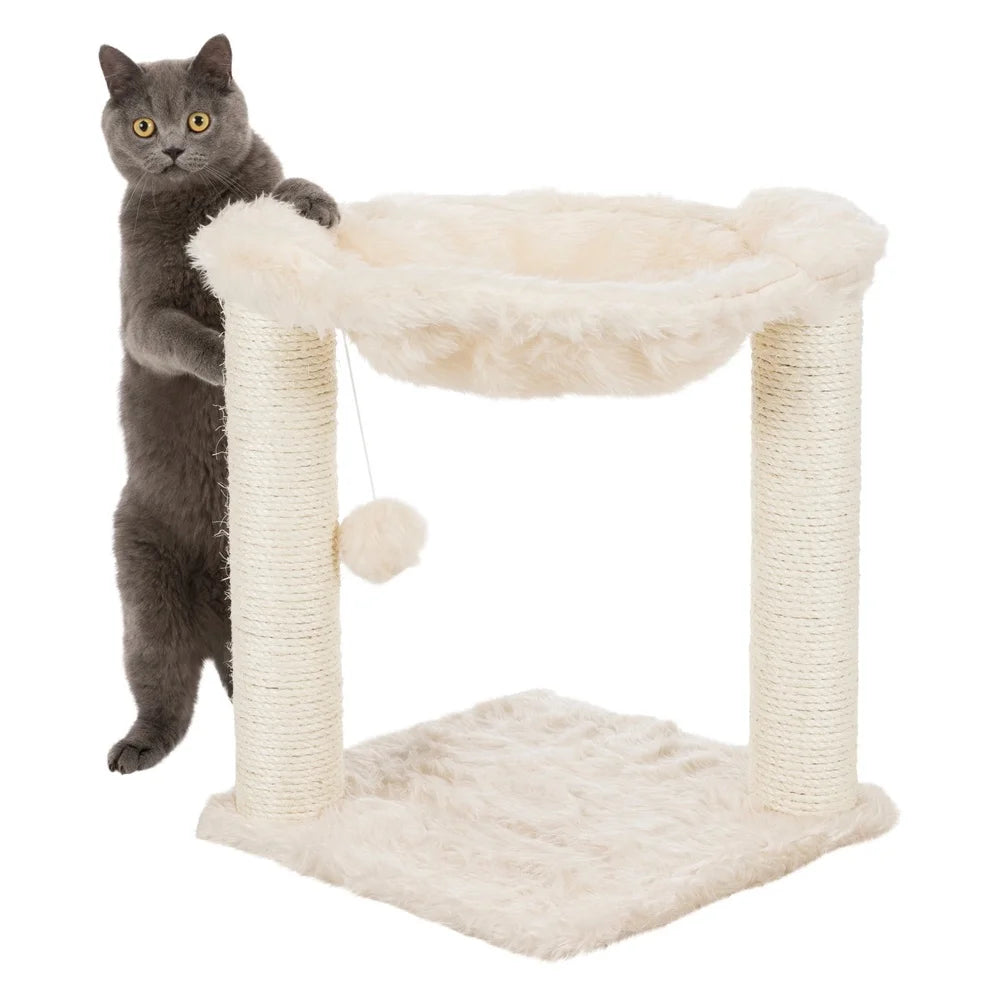 Dual Scratching Tree with Hammock