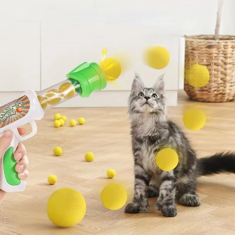 Interactive Launch Training Cat Toy