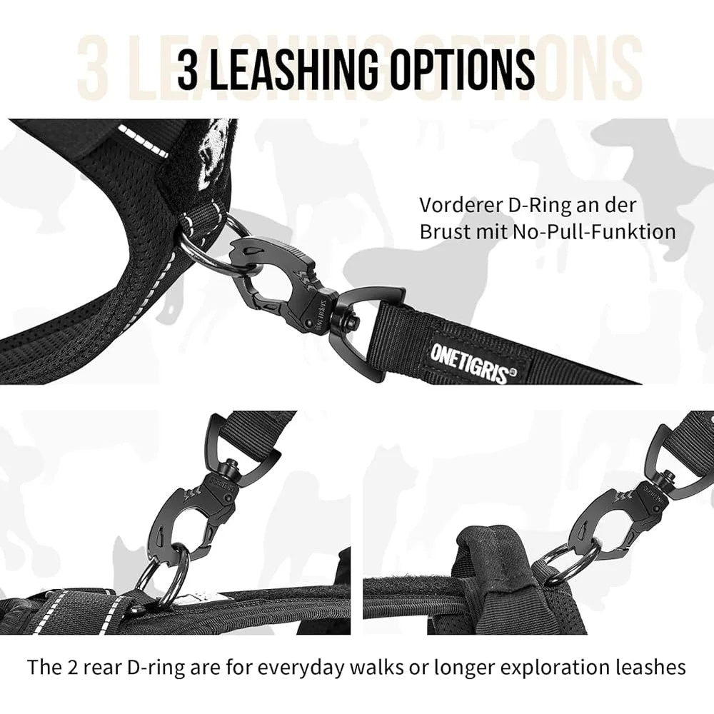 Reflective No Pull Dog Harness