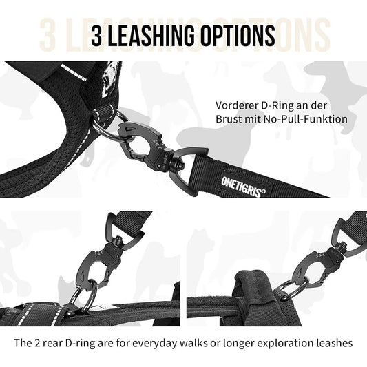 Reflective No Pull Dog Harness