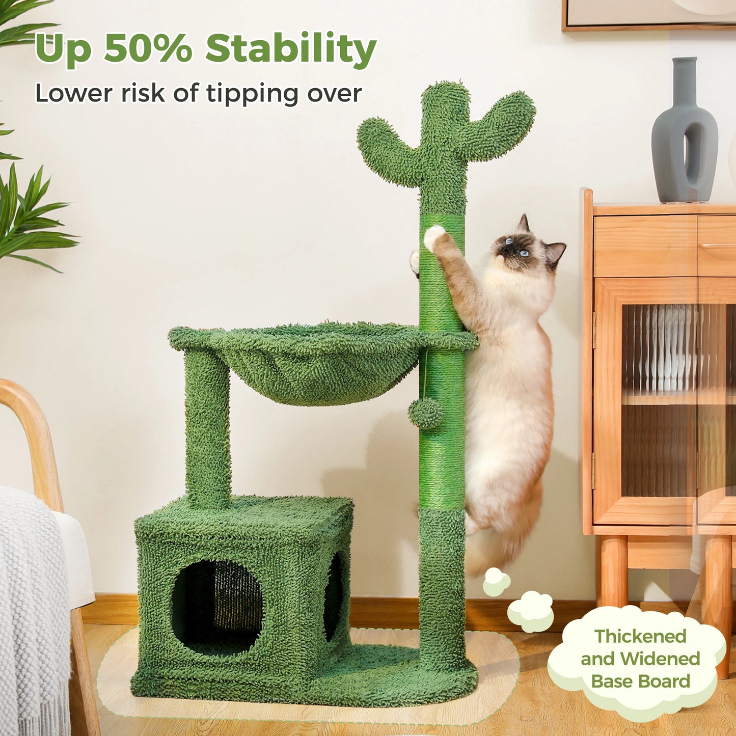 Cat Tree with Scratching Post for Cats