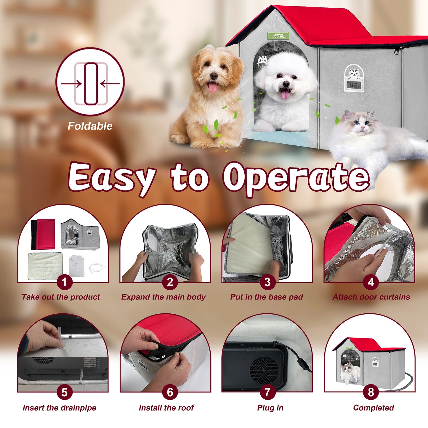 Smart Pet AC House