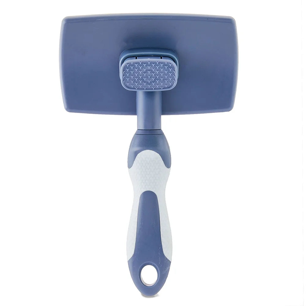 Self Cleaning Non-Slip Handle Dog Brush