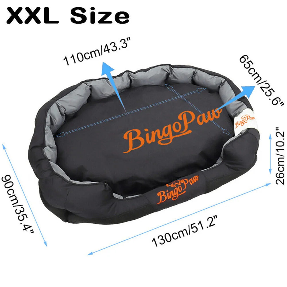 Orthopedic Waterproof Washable Sofa Dog Bed with Removable Cushion
