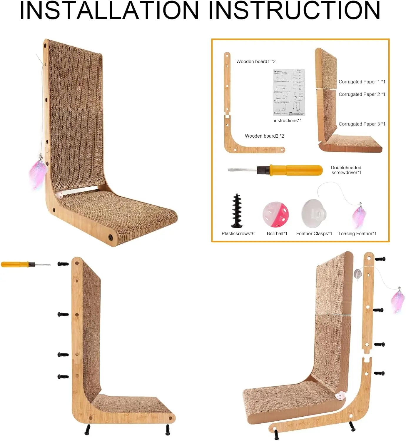 Indoor Cat Scratchers