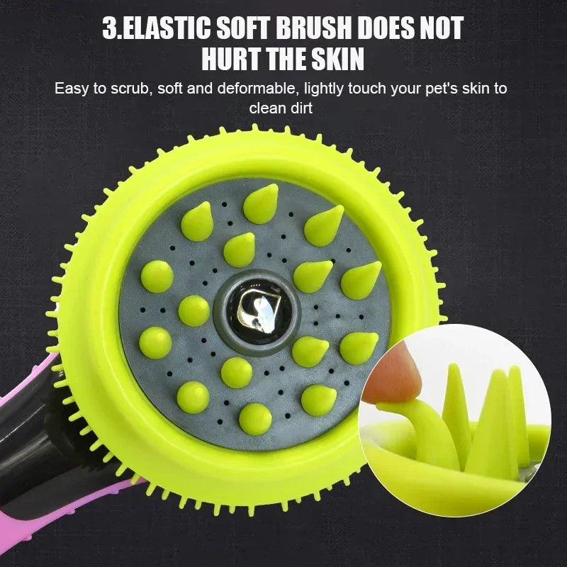 Pet Massage Shower Head for Bath