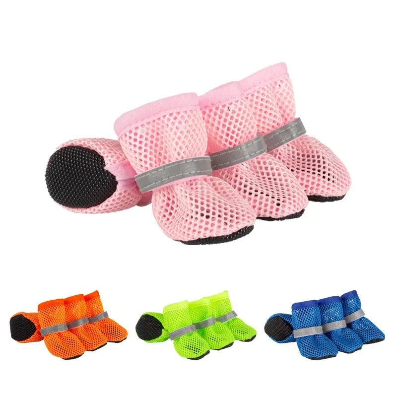 4pc, Non-slip Breathable Wear-resistant Protective Footwear.