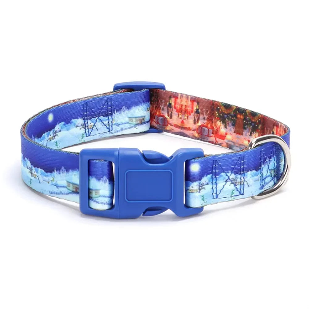 Christmas Dog Collar Harness