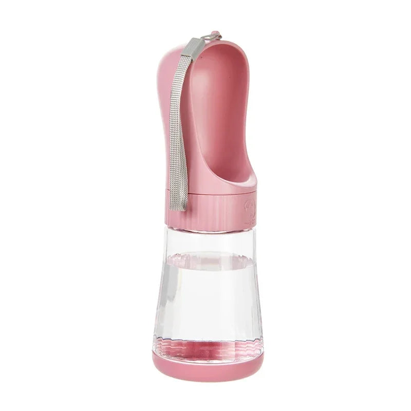 2 in 1 Portable Dog Water Bottle With Food Container