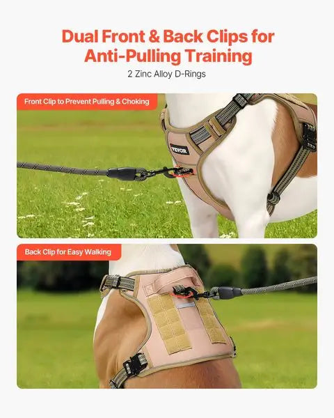 Adjustable No Pull Dog Harness