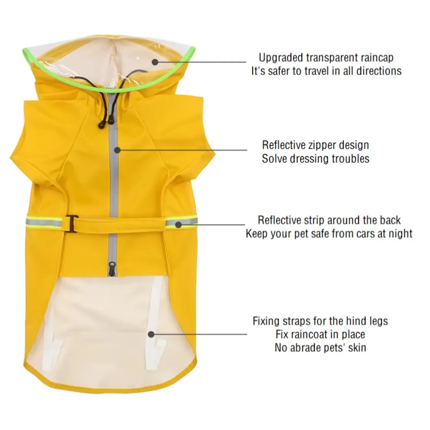 Giant Waterproof Large Dog Hoodies Dog Apparel