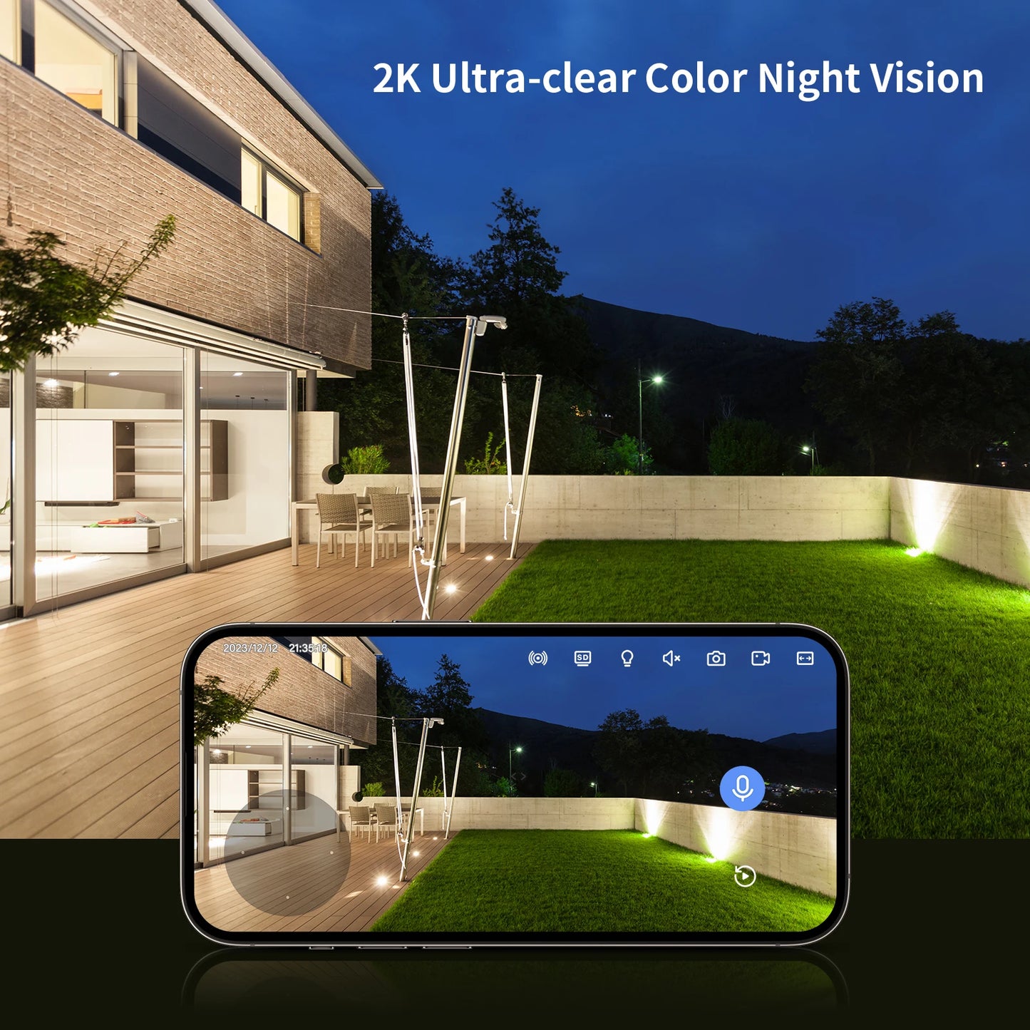 Outdoor/Indoor Security Pet Cameras for Dog/ Cat