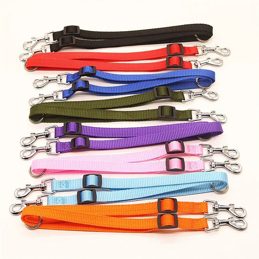 Adjustable Double Coupler Dog Leash