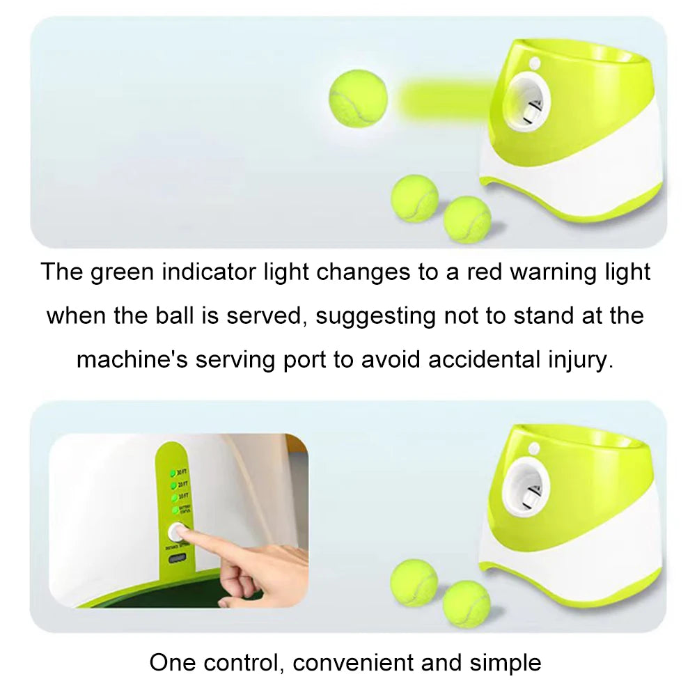 Interactive Re-chargeable Automatic Ball Launcher