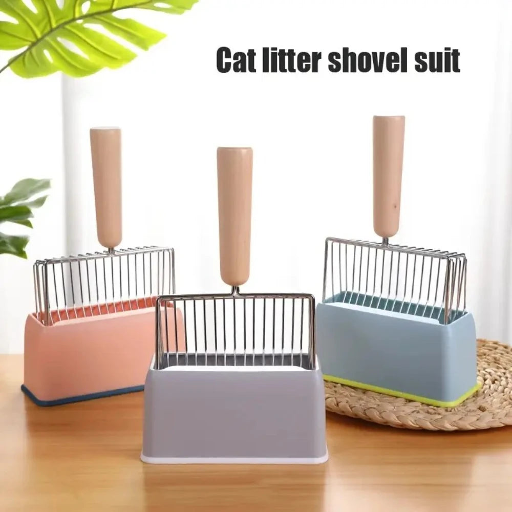 Durable Metal Cat Litter Scoop