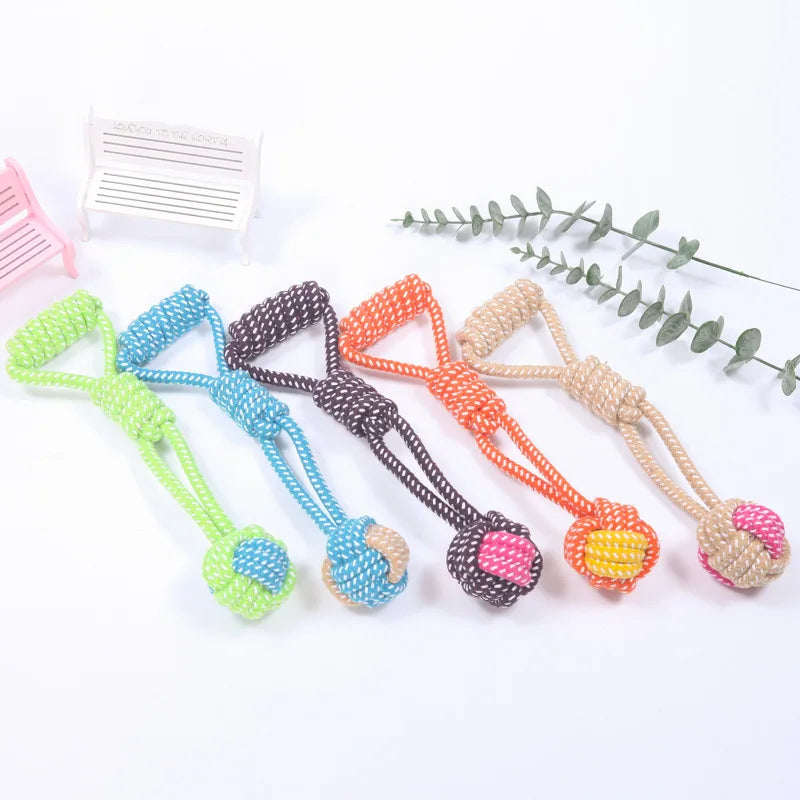 Interactive Cotton Rope Chew Toy
