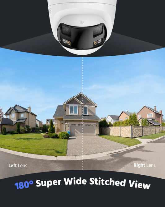 Dual Lens Security Camera