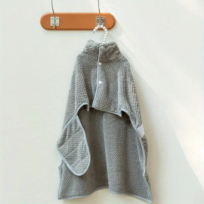 Ultra-Absorbent Drying Bathrobe